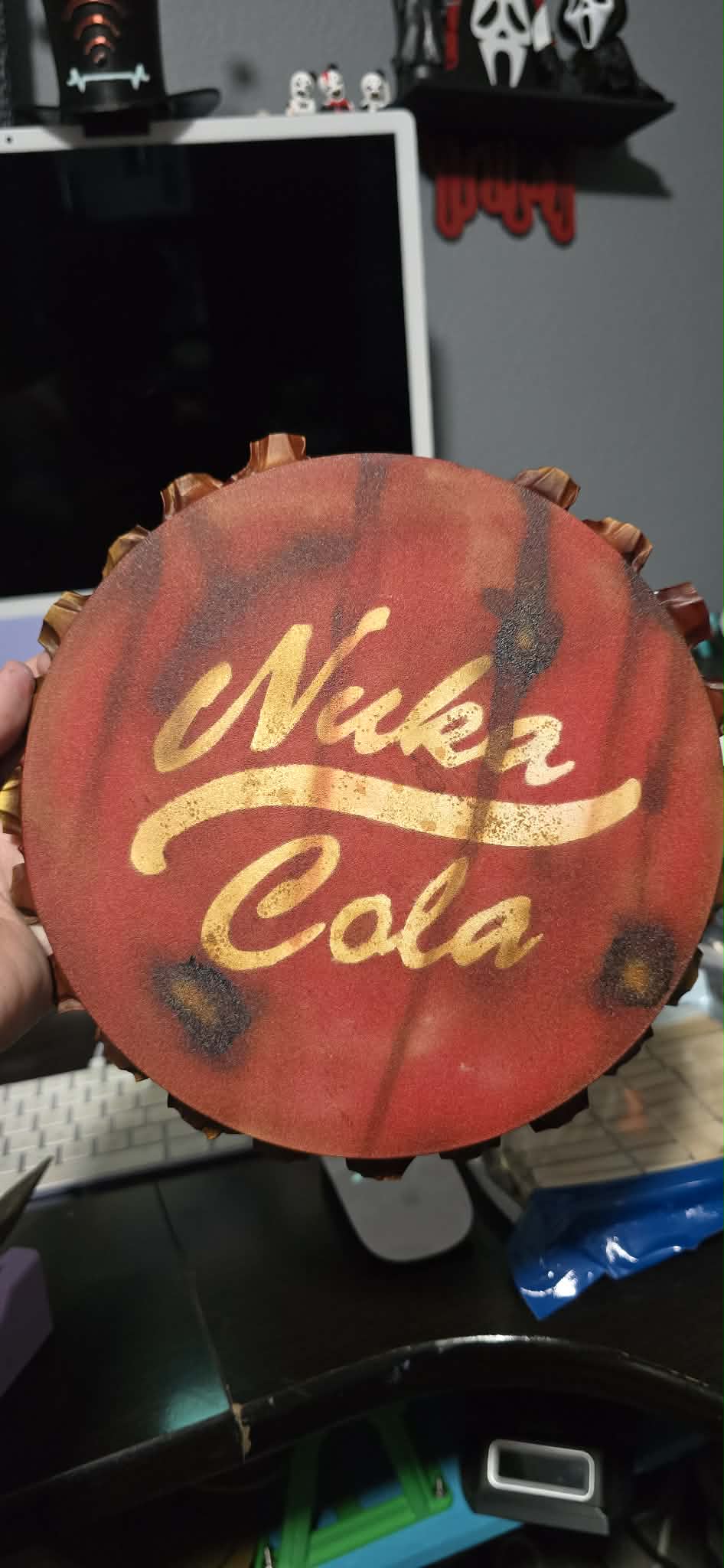 Nuka Cola Bottle Cap Wall Art
