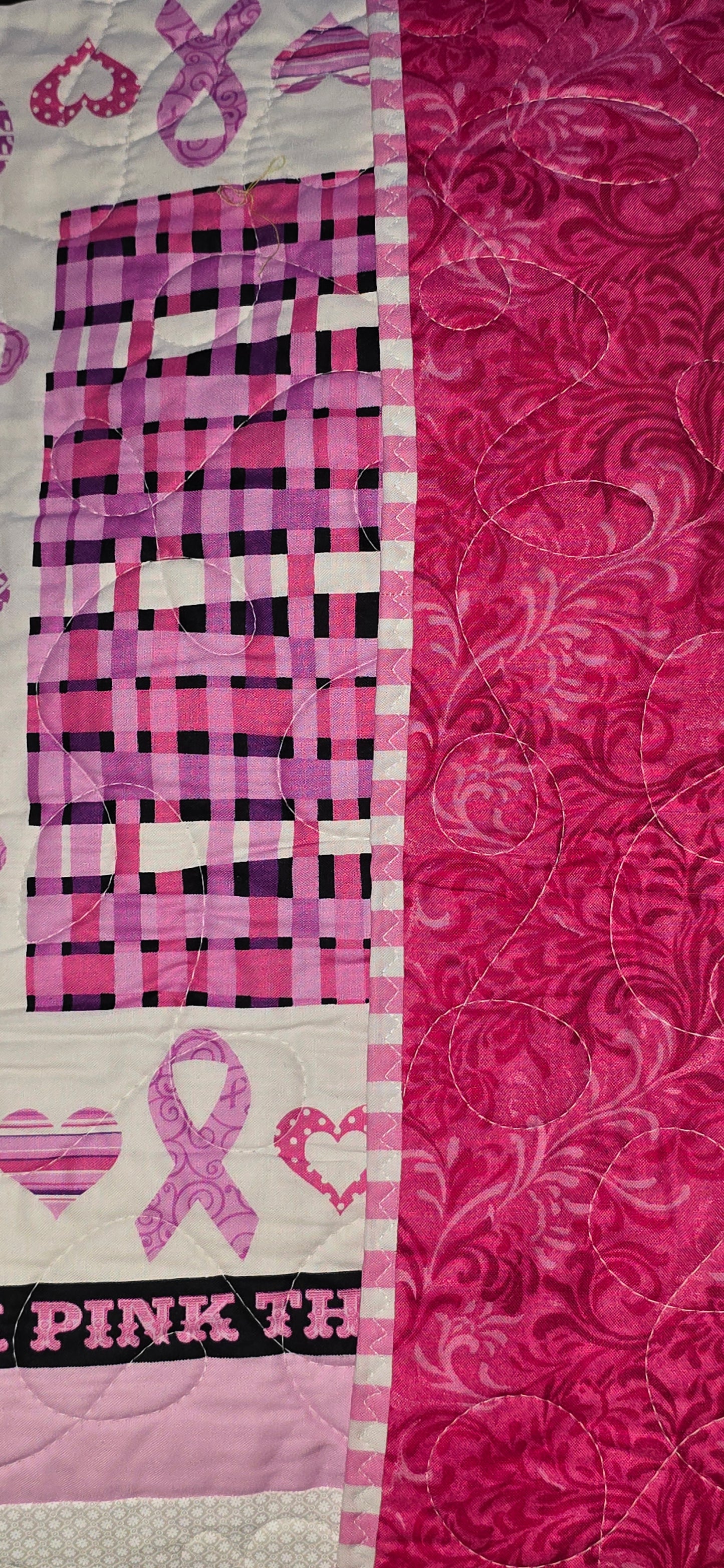 Breast Cancer quilt