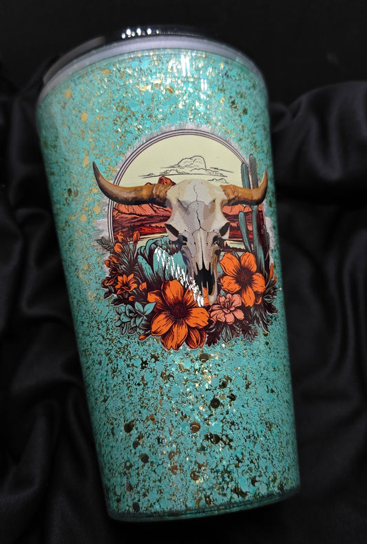 16 oz Snow-globe Tumblers