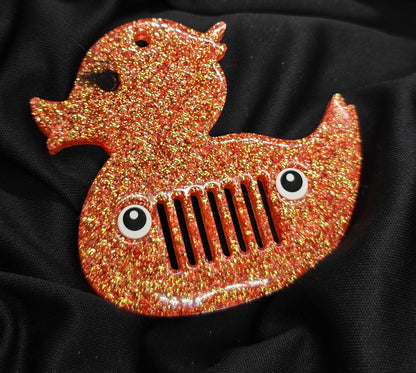 Ducking Jeep Keychains