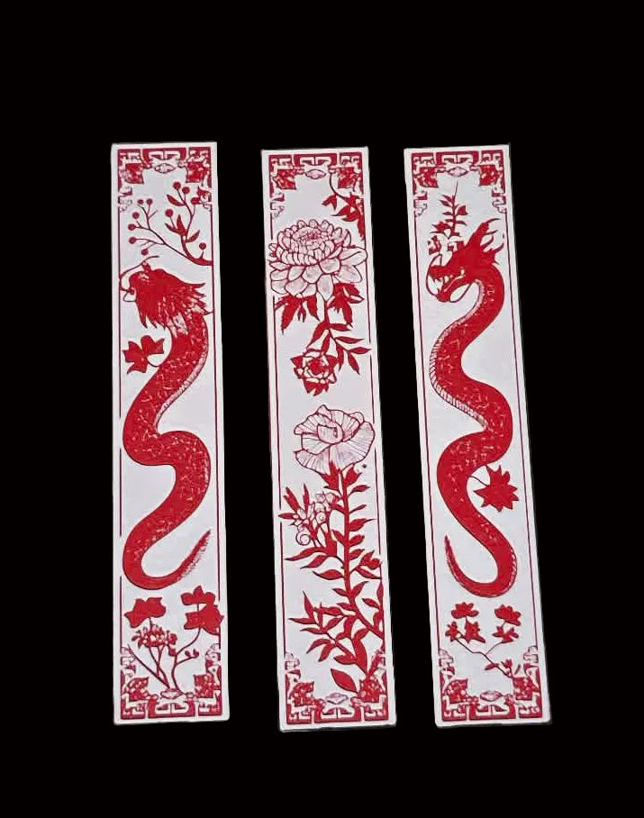 Red and White Dragons