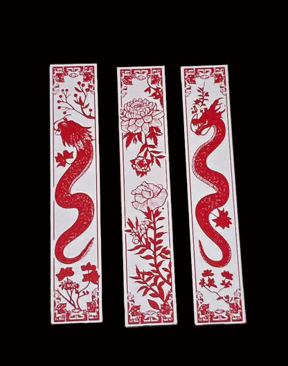 Red and White Dragons